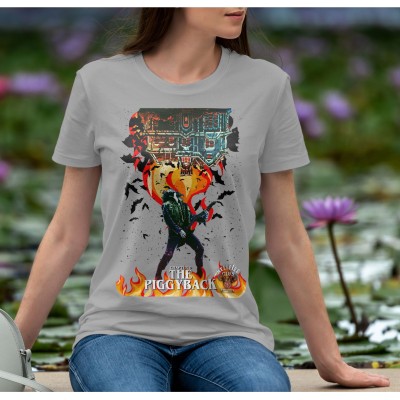 Дамска тениска Stranger Things S4 - Eddie Munson Hellfire Club